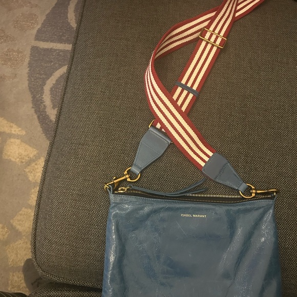 Isabel Marant Nessah leather crossbody bag - Picture 3 of 11
